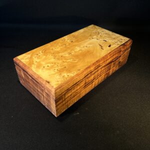 Jewellery Box | Valet Box | Wood Box In Blackwood And Huon Pine