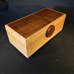 Watch Box | Wood Box in Tasmanian Oak And Beefwood
