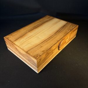 Keepsake Box | Jewellery Box | Wood Box In Native Olive